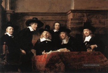 Rembrandt Malerei - Probenahme Beamten des DrapersGuild Rembrandt